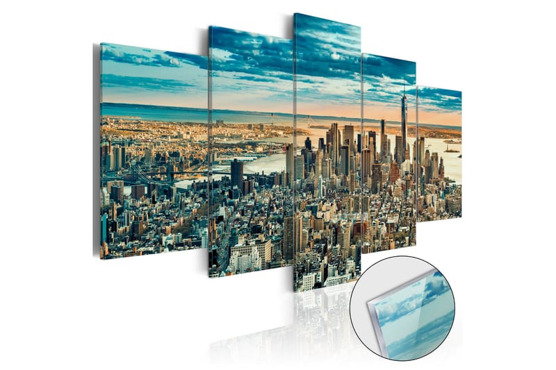Billede I Akryl Ny Dream City 100x50, Artgeist sp. z o. o.