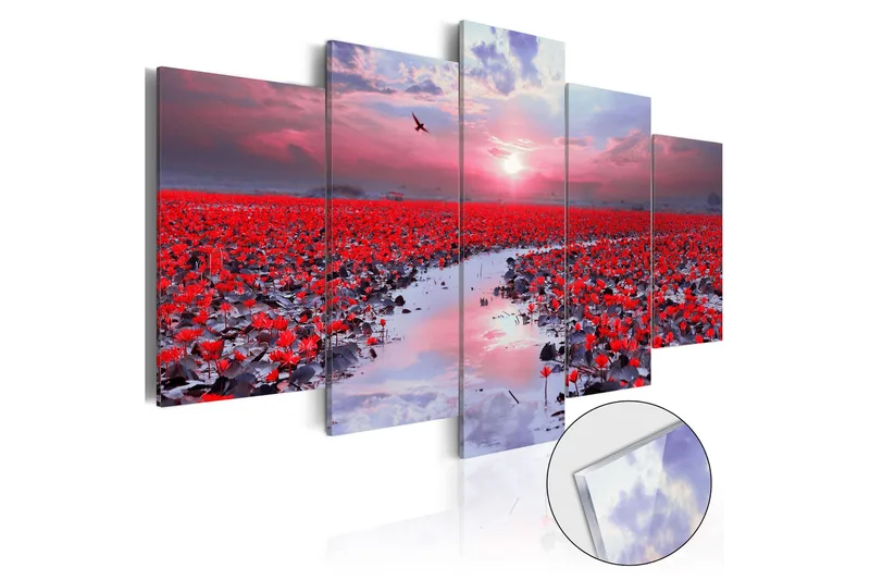 Billede I Akryl The River Of Love 100x50, Artgeist sp. z o. o.