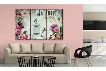Billede Jardin 120x80 - Artgeist sp. z o. o. - Boligtilbehør - Billeder & kunst - Billeder på lærred