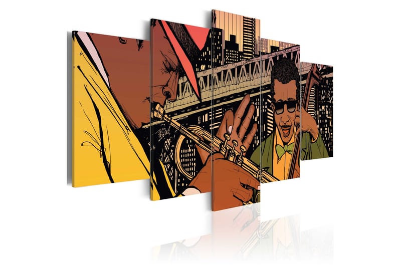 Billede Jazzy Nyc 100x50, Artgeist sp. z o. o.