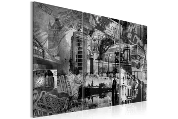 Billede Kernen London Triptyk 120x80 - Artgeist sp. z o. o. - Boligtilbehør - Billeder & kunst - Billeder på lærred