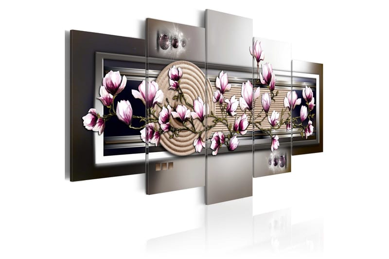 Billede Magnolia And Zen Garden 100x50, Artgeist sp. z o. o.