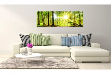 Billede Majestic Trees 120x40 - Artgeist sp. z o. o. - Boligtilbehør - Billeder & kunst - Billeder på lærred