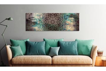 Billede Mandala Knot Of Peace 135x45 - Artgeist sp. z o. o. - Boligtilbehør - Billeder & kunst - Billeder på lærred