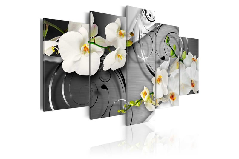 Billede Milky Orchids 100x50, Artgeist sp. z o. o.