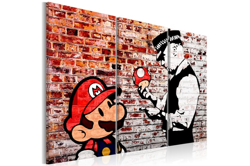Billede Mural On Brick 120x80, Artgeist sp. z o. o.