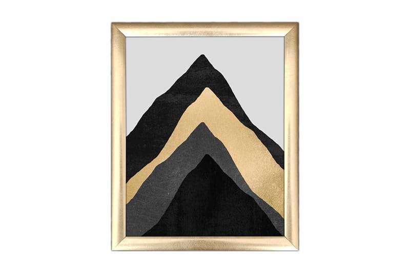 Billede Nautisk med ramme flerfarvet - 22,3x52,8 cm - Boligtilbehør - Billeder & kunst