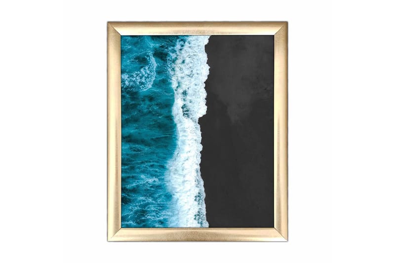 Billede Nautisk med ramme flerfarvet - 22,3x52,8 cm - Boligtilbehør - Billeder & kunst