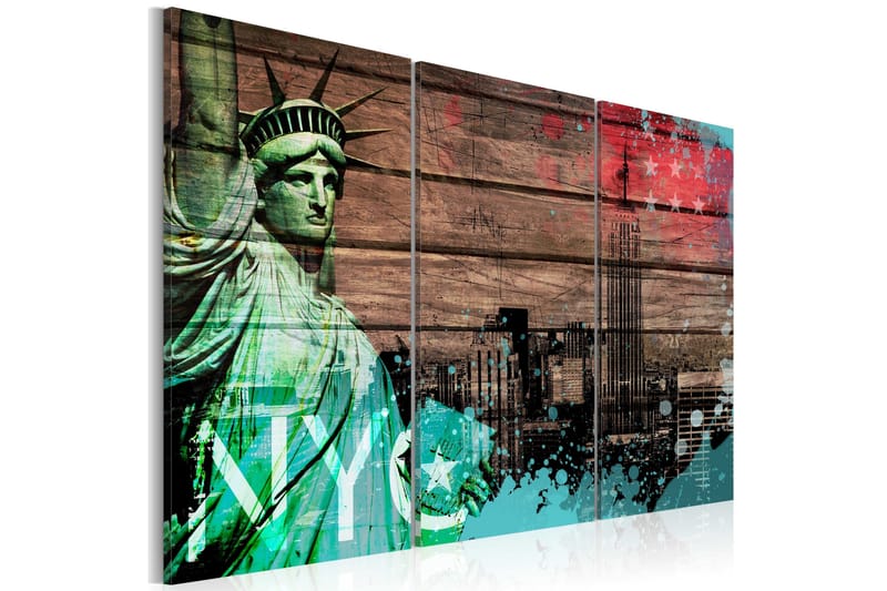 Billede Nyc Collage Ii 90x60, Artgeist sp. z o. o.