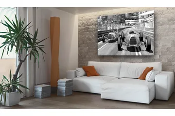 Billede Old Cars Racing 90x60 - Artgeist sp. z o. o. - Boligtilbehør - Billeder & kunst - Billeder på lærred