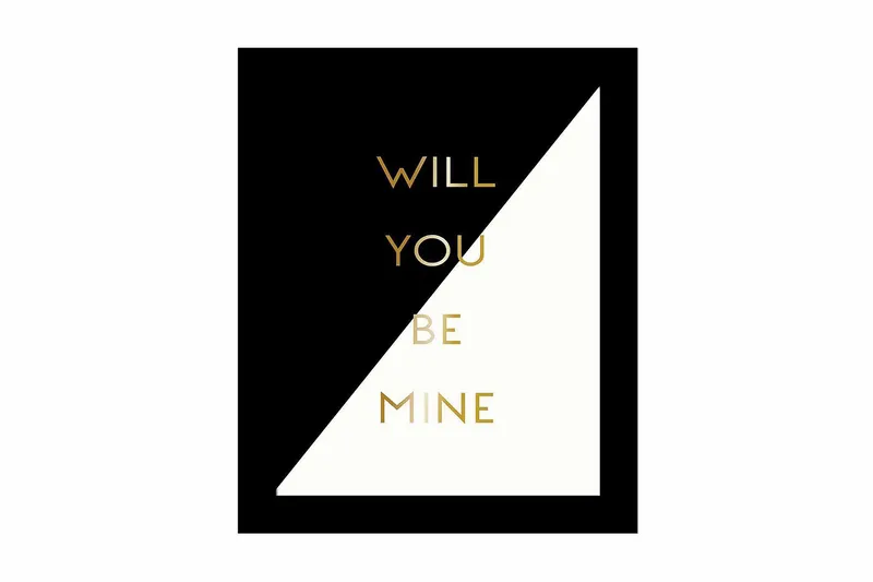 Billede Ordsprog med ramme flerfarvet, 22,3x52,8 cm