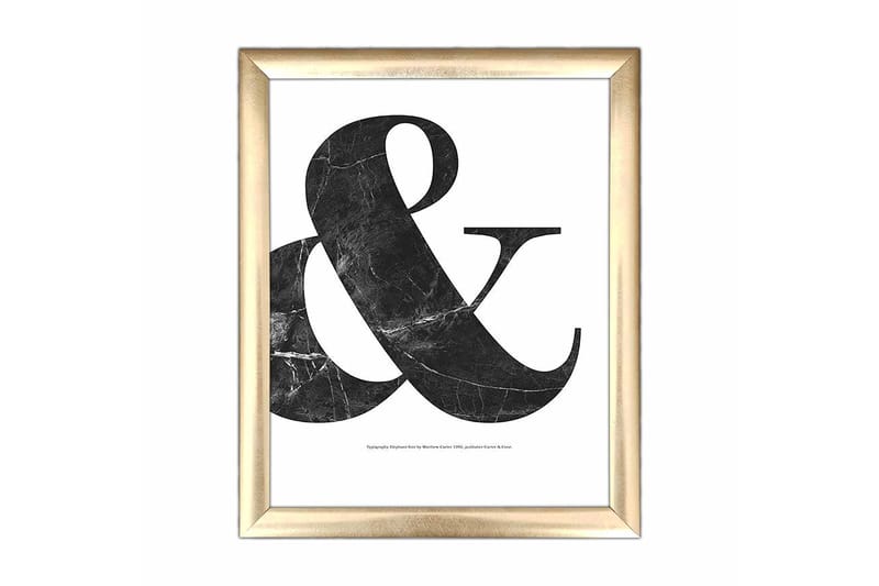 Billede Ordsprog med ramme flerfarvet - 22,3x52,8 cm - Boligtilbehør - Billeder & kunst