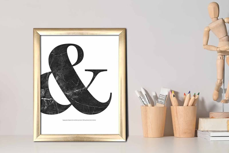 Billede Ordsprog med ramme flerfarvet - 22,3x52,8 cm - Boligtilbehør - Billeder & kunst