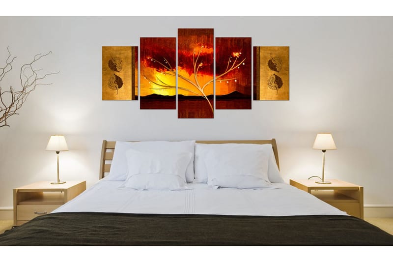 Billede Oriental Wind 200x100 - Artgeist sp. z o. o. - Boligtilbehør - Billeder & kunst - Billeder på lærred