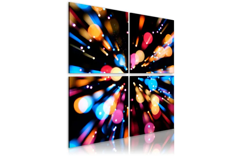 Billede Race Of Lamper 40x40, Artgeist sp. z o. o.