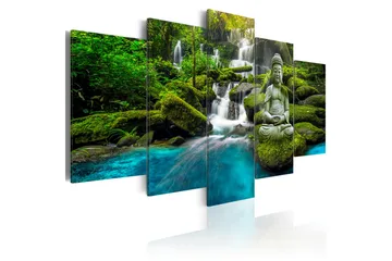 Billede Sanctuary Of Harmony 100x50 - Artgeist sp. z o. o. - Boligtilbehør - Billeder & kunst - Billeder på lærred