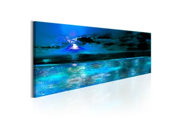 Billede Sapphire Ocean 150x50 - Artgeist sp. z o. o. - Boligtilbehør - Billeder & kunst - Billeder på lærred