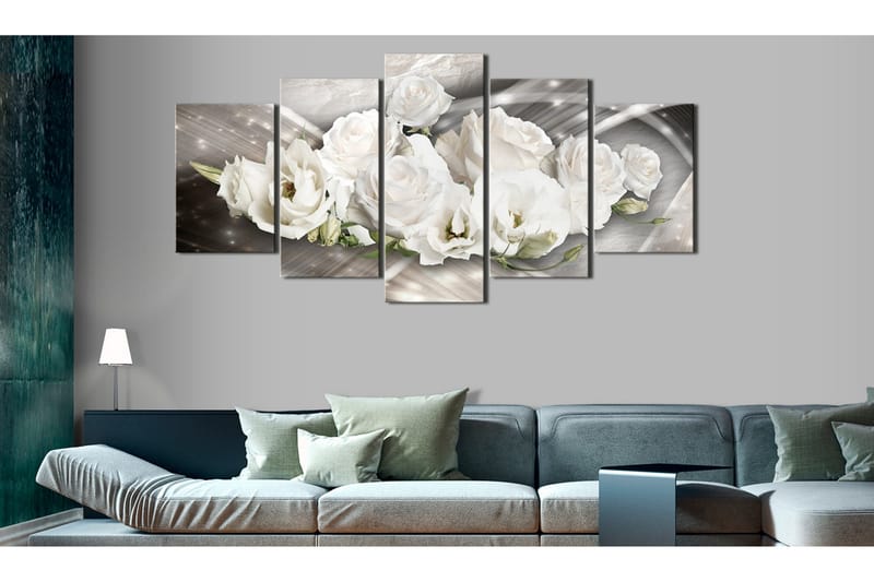 Billede Secret Of A Rose 200x100 - Artgeist sp. z o. o. - Boligtilbehør - Billeder & kunst - Billeder på lærred