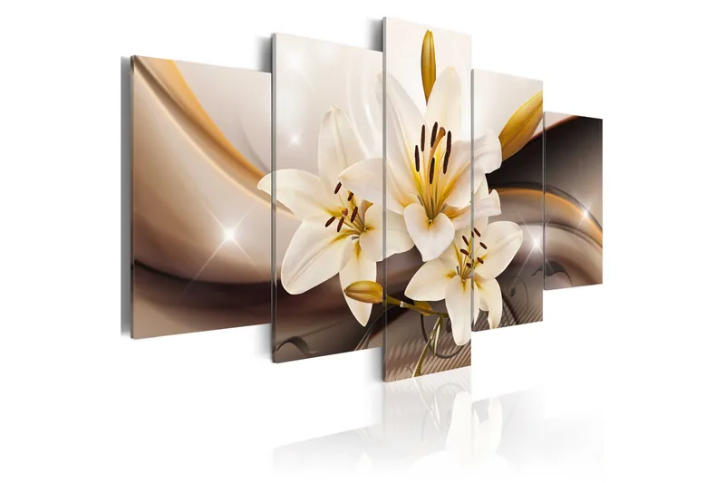 Billede Shiny Lily 100x50, Artgeist sp. z o. o.