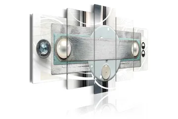 Billede Steel Frigidity 100x50 - Artgeist sp. z o. o. - Boligtilbehør - Billeder & kunst - Billeder på lærred