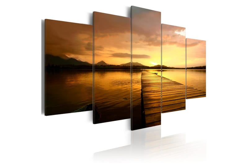 Billede Sunset Island 200x100, Artgeist sp. z o. o.