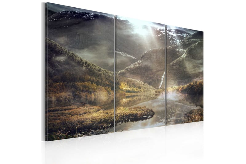 Billede The Land Of Mists Triptych 120x80, Artgeist sp. z o. o.