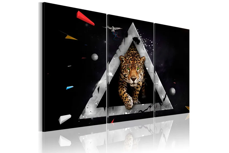 Billede Tiger Incoming! 120x80, Artgeist sp. z o. o.