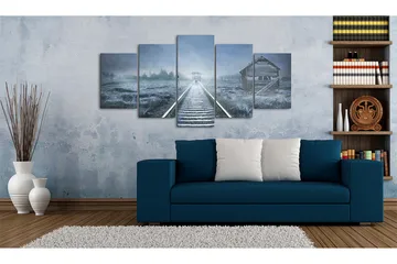 Billede Tle Sidste Stationen 100x50 - Artgeist sp. z o. o. - Boligtilbehør - Billeder & kunst - Billeder på lærred
