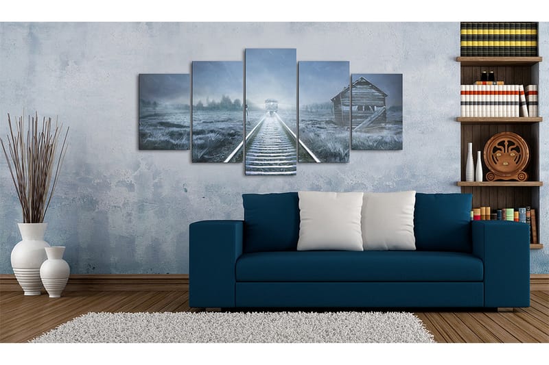 Billede Tle Sidste Stationen 100x50 - Artgeist sp. z o. o. - Boligtilbehør - Billeder & kunst - Billeder på lærred