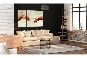 Billede Touch Of God 120x80 - Artgeist sp. z o. o. - Boligtilbehør - Billeder & kunst - Billeder på lærred