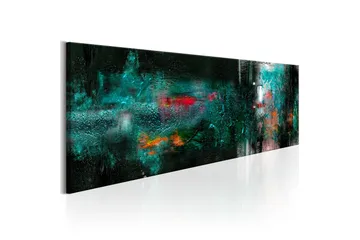 Billede Turquoise Power 150x50 - Artgeist sp. z o. o. - Boligtilbehør - Billeder & kunst - Billeder på lærred