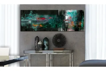 Billede Turquoise Power 150x50 - Artgeist sp. z o. o. - Boligtilbehør - Billeder & kunst - Billeder på lærred