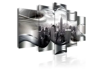Billede Platinum New York 200x100 - Artgeist sp. z o. o. - Boligtilbehør - Billeder & kunst - Billeder på lærred