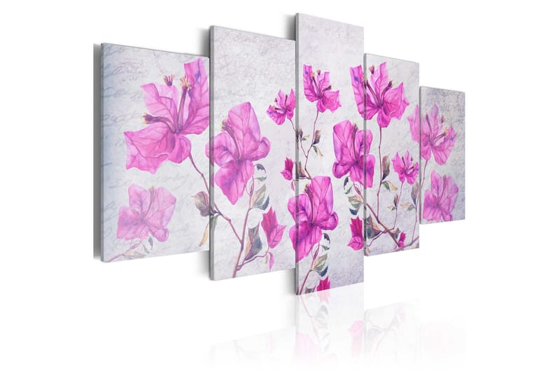 Billede Purple Flowers 200x100, Artgeist sp. z o. o.