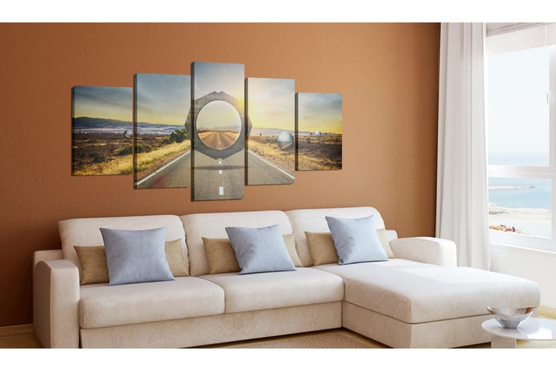 Billede På Grænsen Mellem To Verdener 100x50 - Artgeist sp. z o. o. - Boligtilbehør - Billeder & kunst - Billeder på lærred