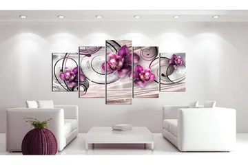 Billede Pearl Flight 100x50 - Artgeist sp. z o. o. - Boligtilbehør - Billeder & kunst - Billeder på lærred