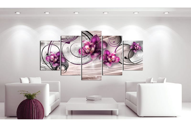 Billede Pearl Flight 100x50 - Artgeist sp. z o. o. - Boligtilbehør - Billeder & kunst - Billeder på lærred
