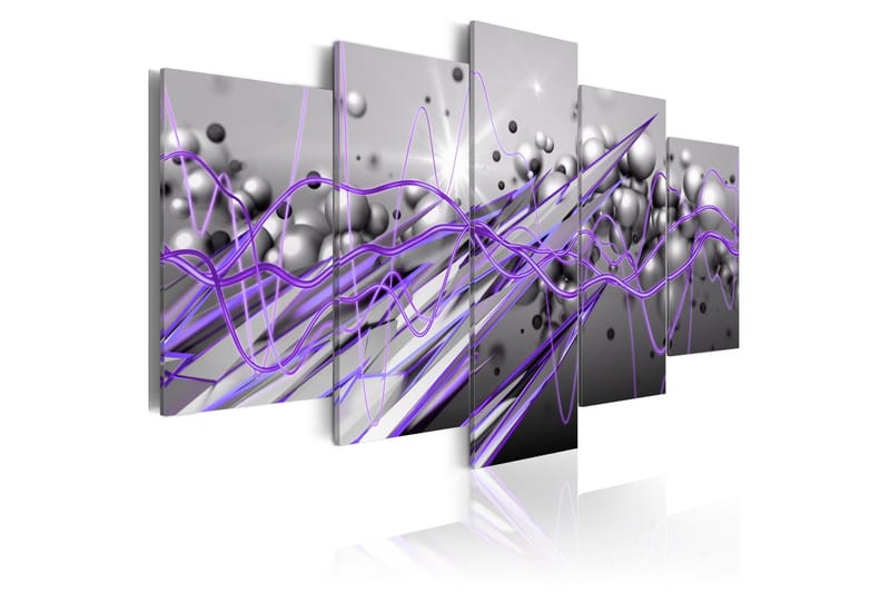 Billede Purple Strike 100x50, Artgeist sp. z o. o.
