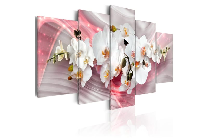 Billede Pink Glow 100x50 - Artgeist sp. z o. o. - Boligtilbehør - Billeder & kunst - Billeder på lærred