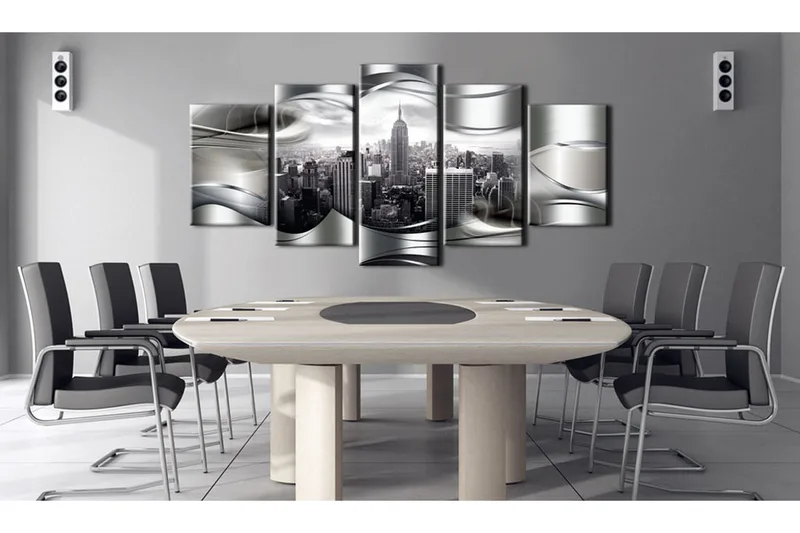 Billede Platinum New York 200x100 - Artgeist sp. z o. o. - Boligtilbehør - Billeder & kunst - Billeder på lærred