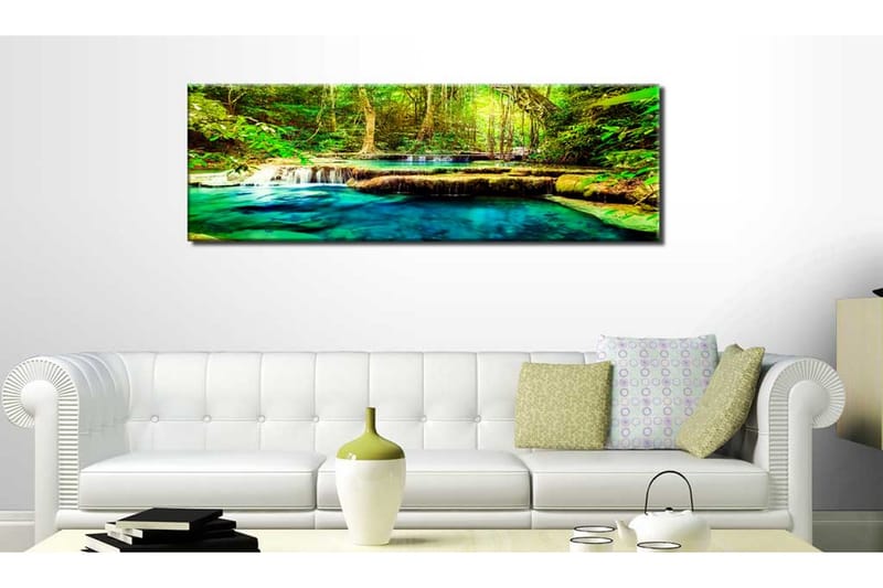 Billede A Jewel Of Nature 120x40 - Artgeist sp. z o. o. - Boligtilbehør - Billeder & kunst - Billeder på lærred