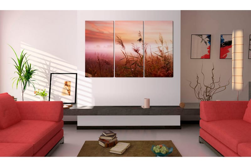 Billede A Silent Meadow 120x80 - Artgeist sp. z o. o. - Boligtilbehør - Billeder & kunst - Billeder på lærred