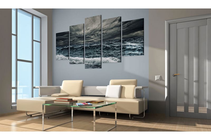 Billede A Storm Is Coming 200x100 - Artgeist sp. z o. o. - Boligtilbehør - Billeder & kunst - Billeder på lærred