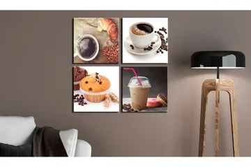 Billede A Sweet Breakfast 60x60 - Artgeist sp. z o. o. - Boligtilbehør - Billeder & kunst - Billeder på lærred