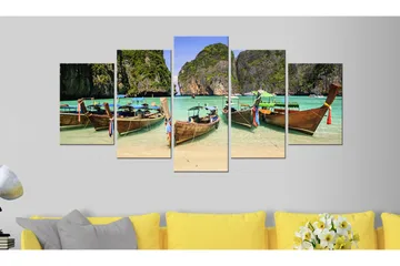 Billede A Patch of Paradise 200x100 - Artgeist sp. z o. o. - Boligtilbehør - Billeder & kunst - Billeder på lærred