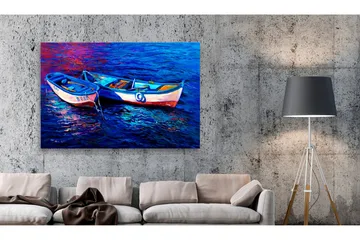 Billede Abandoned Boats 120x80 - Artgeist sp. z o. o. - Boligtilbehør - Billeder & kunst - Billeder på lærred