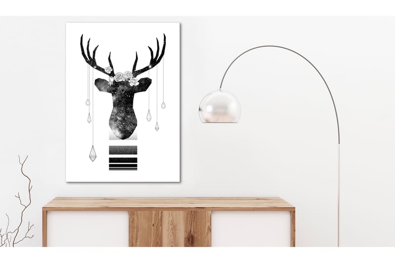 Billede Abstract Antlers (1 del) Lodret 40x60, Artgeist sp. z o. o.
