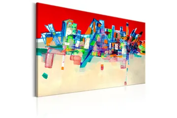 Billede Abstract Architecture 90x60 - Artgeist sp. z o. o. - Boligtilbehør - Billeder & kunst - Billeder på lærred