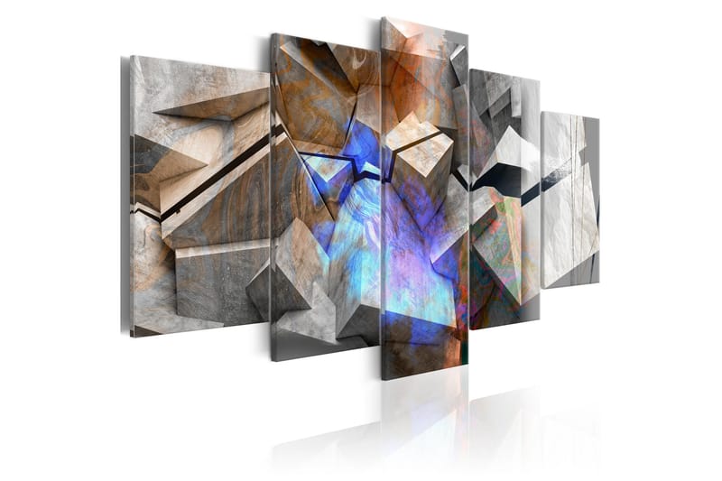 Billede Abstract Cubes 100x50, Artgeist sp. z o. o.