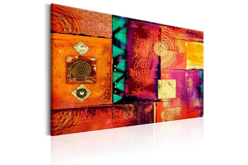 Billede Abstrakt Chaos 120x80 - Artgeist sp. z o. o. - Boligtilbehør - Billeder & kunst - Billeder på lærred